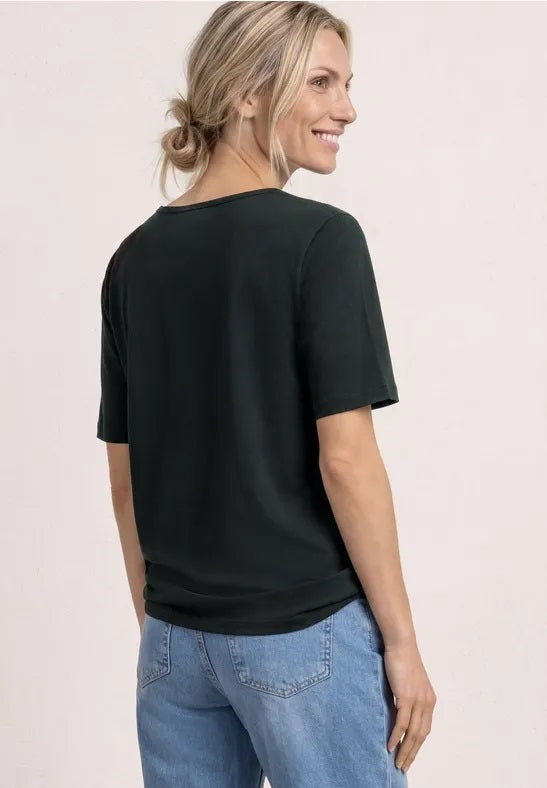 leaf artwork shirt – Deep Bound Green 