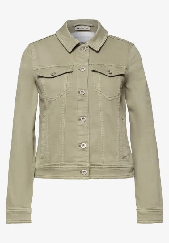 QR Style Jacket,olive washed