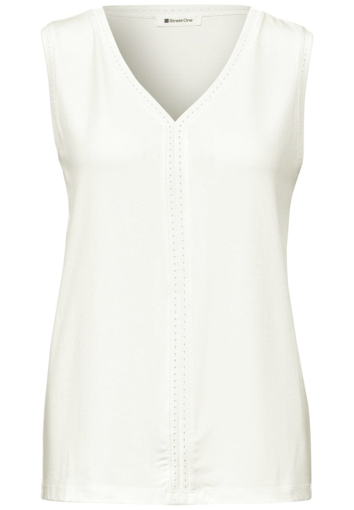 jersey top w.crochet tape – Off White 