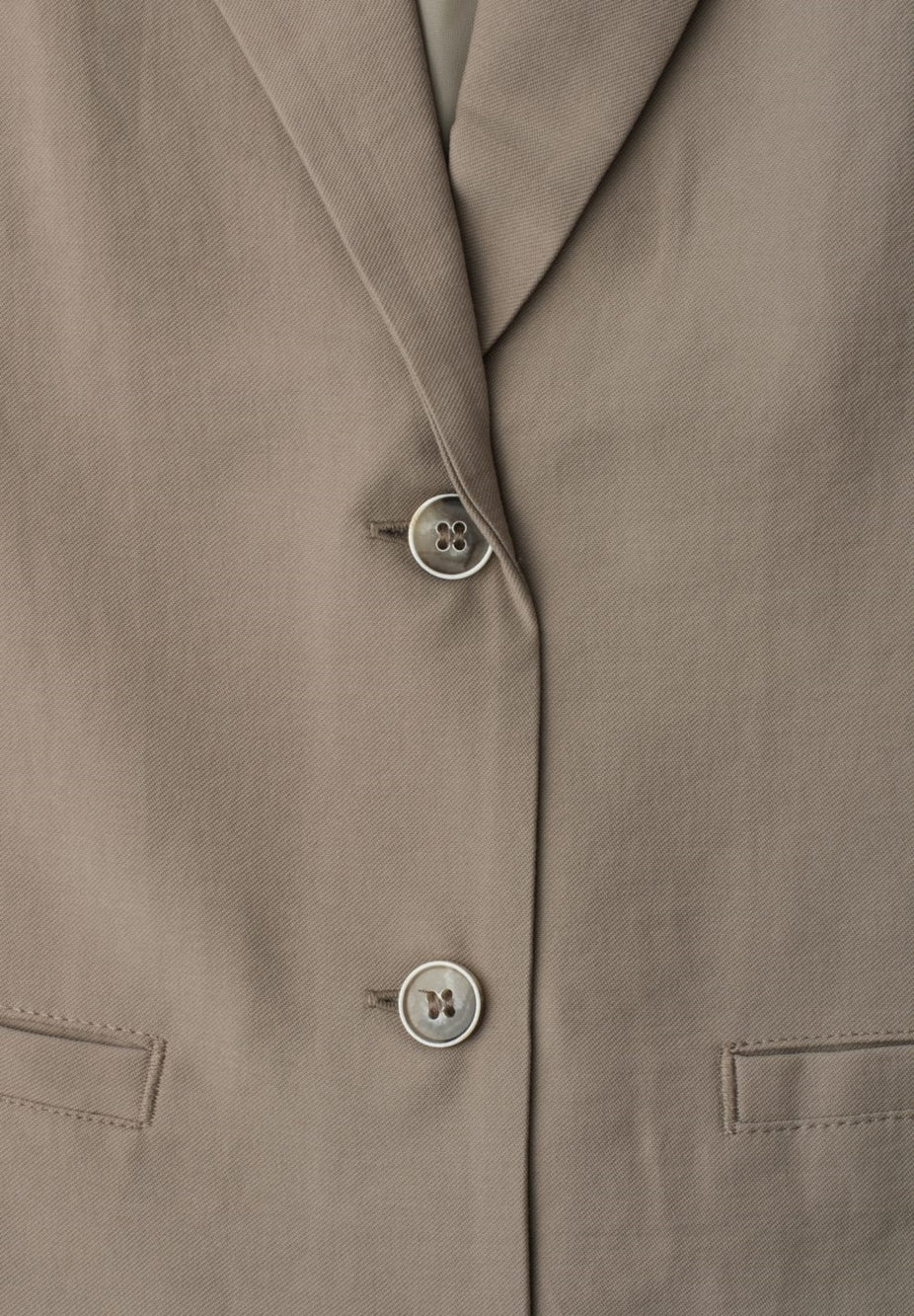 Vest A-Line Rever Pocket Twill