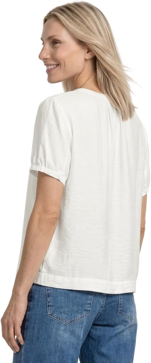 EOS_Buttoned Shirtblouse w. sp – Off White 