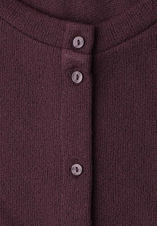 summer knit short jacket – Rustic Rouge 