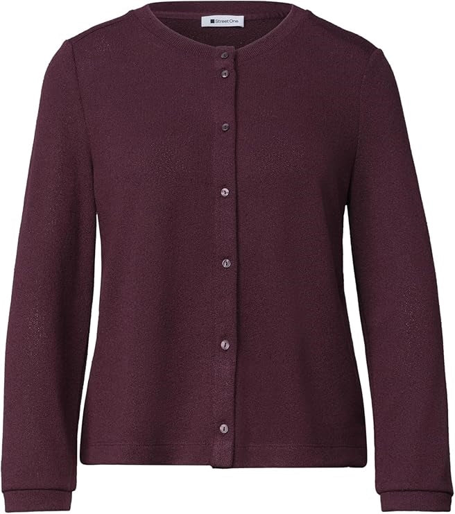 summer knit short jacket – Rustic Rouge 