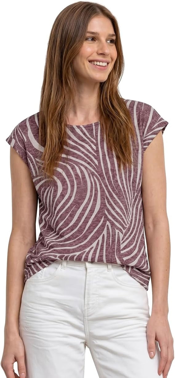 LTD QR printed burn dessin shi – Rustic Rouge 