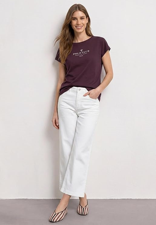 basic wording print shirt – Allgemeines Produktbild 