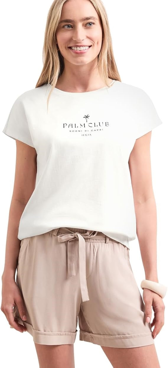 basic wording print shirt – Off White 