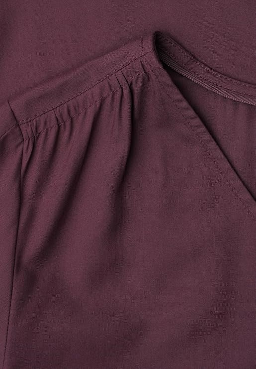 LTD QR V-neck Blouse w overlap