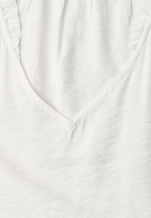 EOS_Solid Top w. frills – Off White 