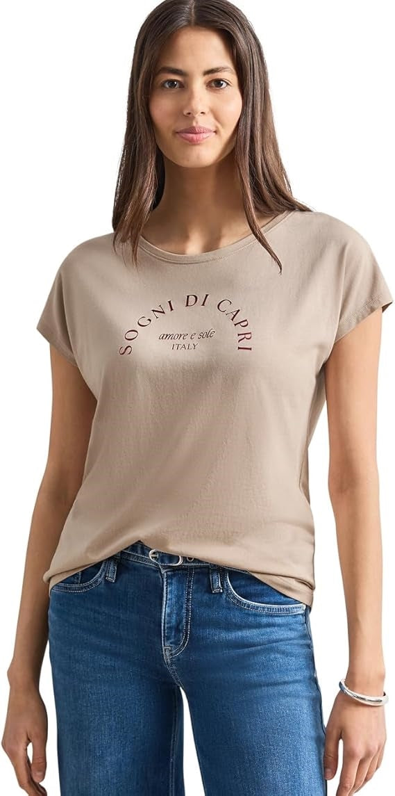 EOS_Foil Partprint Shirt – Clay Sand 