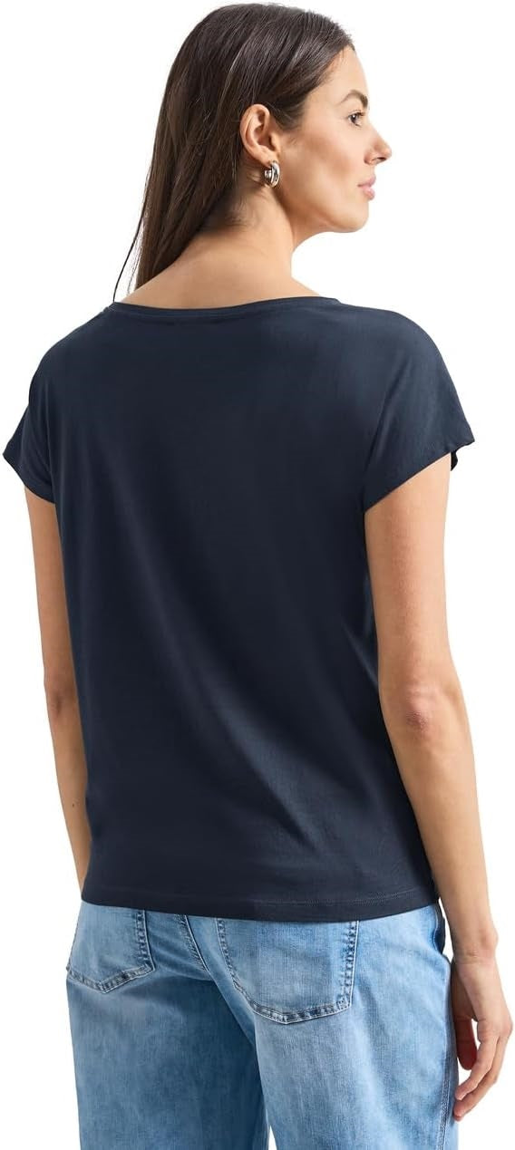 EOS_Foil Partprint Shirt – Deep Blue 