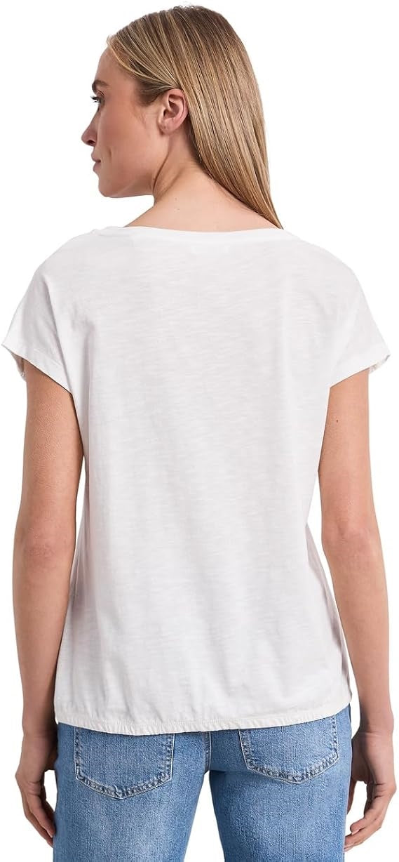 EOS_Shirt w. Crochet insert – Off White 