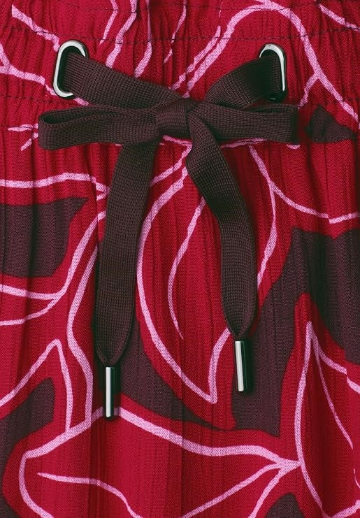 Skirt Volant_AOP – Salsa Red 