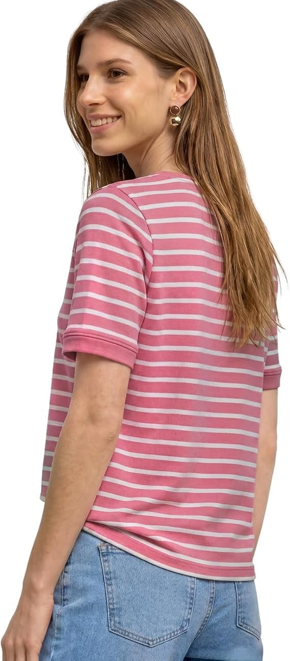 basic yds u-boat shirt – Blush Berry 
