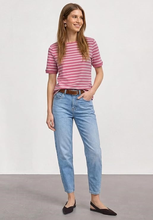 basic yds u-boat shirt – Blush Berry 