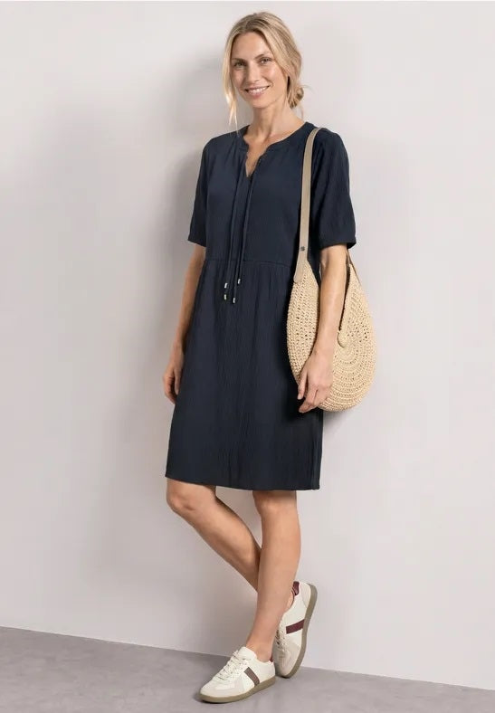 Bow Detail Dress_solid