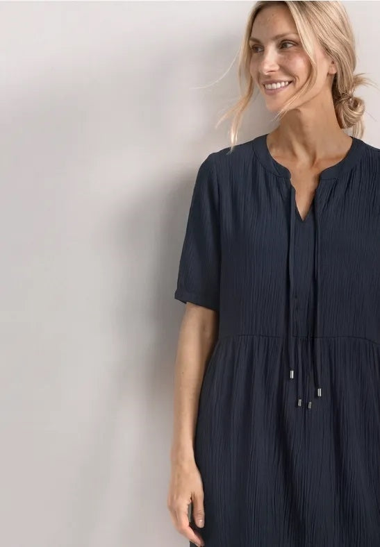 Bow Detail Dress_solid