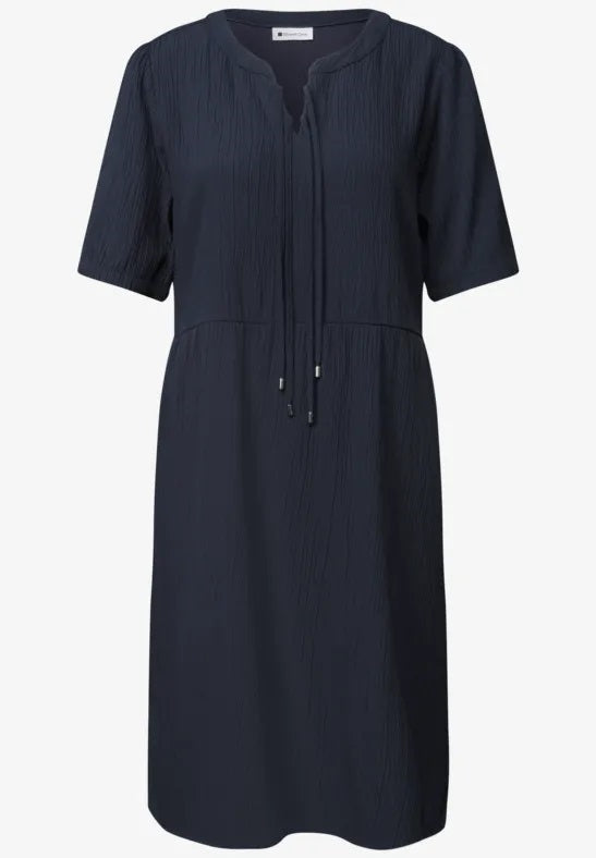 Bow Detail Dress_solid