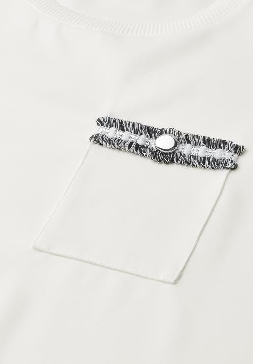 shirt w.deco tape at pocket – Off White 