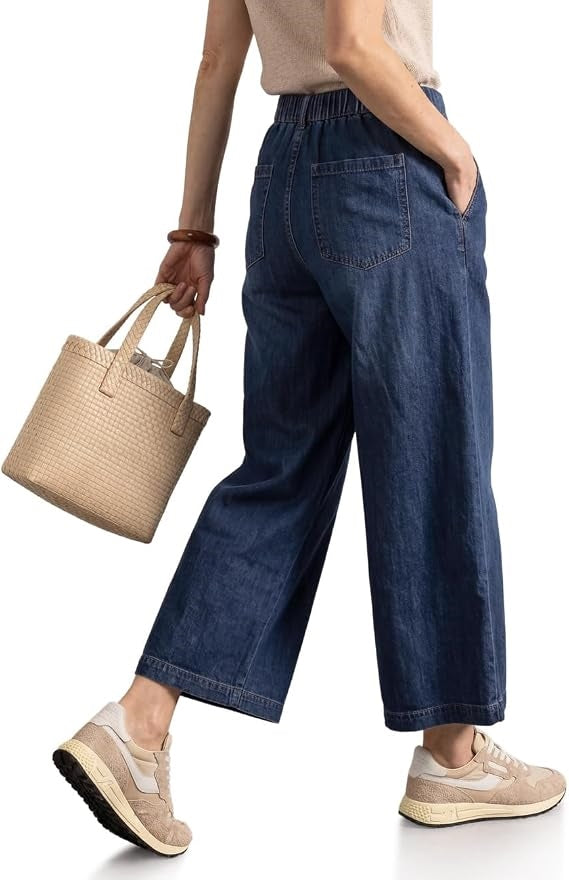 Style Emee Wide Leg,hw,dark bl