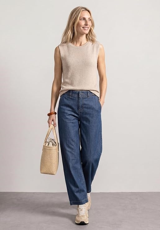 Style Emee Wide Leg,hw,dark bl