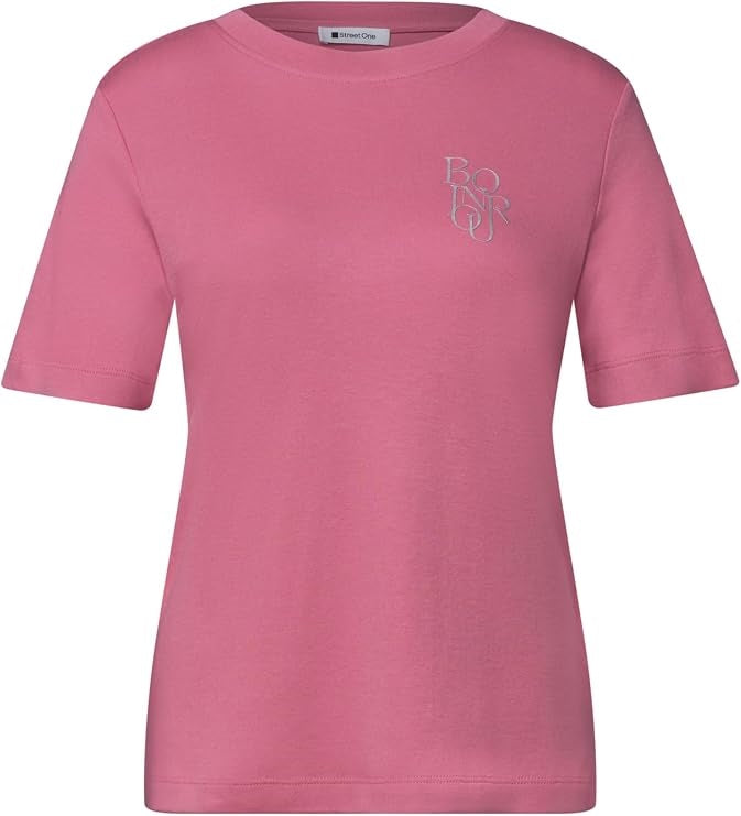 shirt w.chest artwork – Blush Berry 