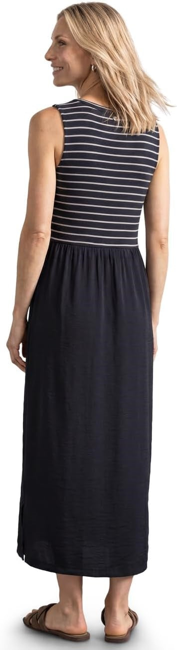 Mat Mix Dress_striped
