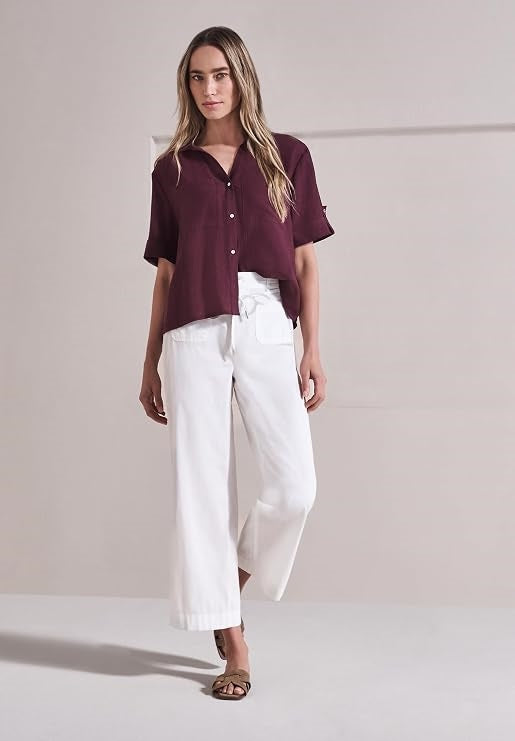 LTD QR Buttoned shirtcollar bl