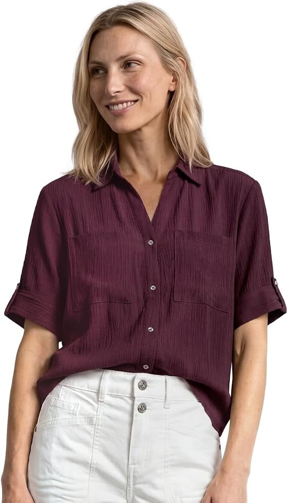 LTD QR Buttoned shirtcollar bl – Allgemeines Produktbild 