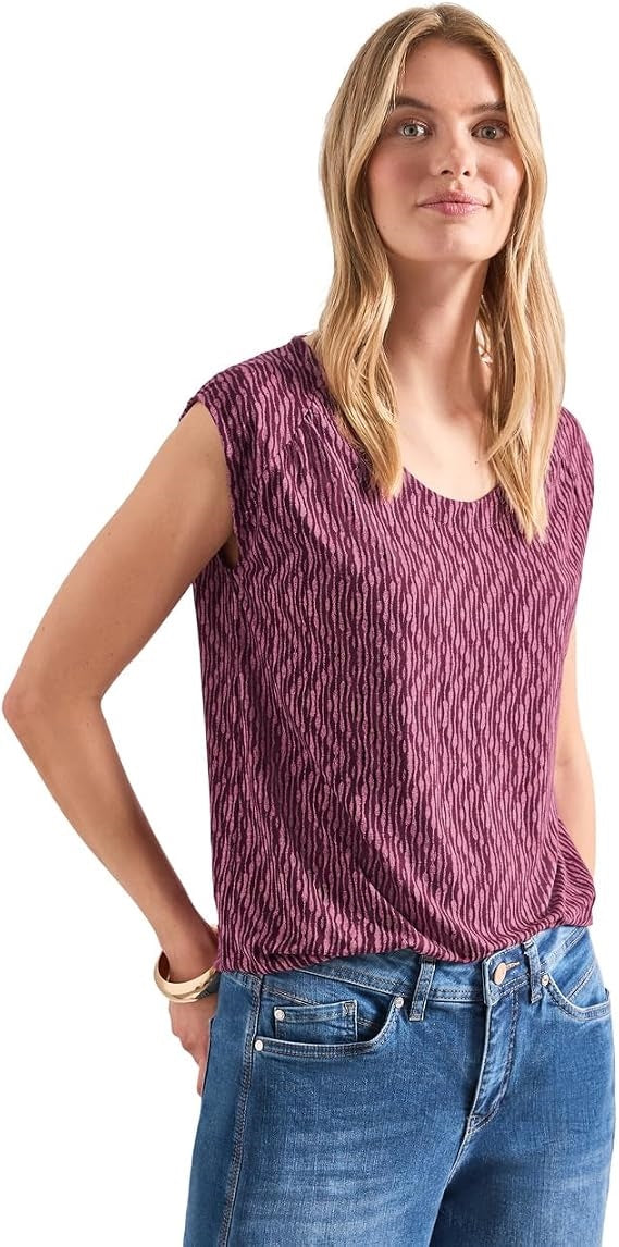 LTD QR printed top w.elastic h