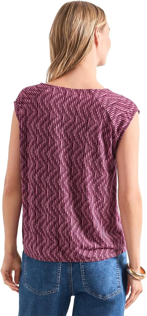 LTD QR printed top w.elastic h