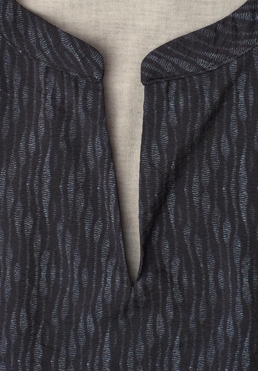 LTD QR printed mat-mix shirt w – Ashen Blue 