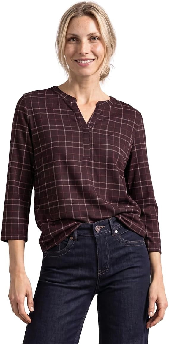 printed jersey shirt w.split n
