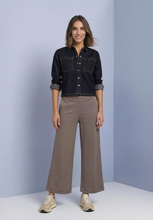 Culotte HW Jersey Jacquard Des – Allgemeines Produktbild 