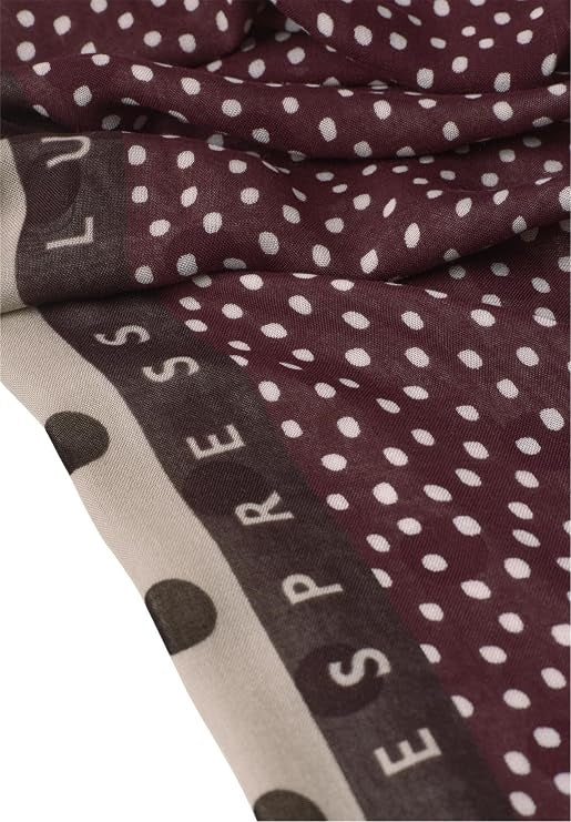Printed Modal Longscarf – Rustic Rouge 