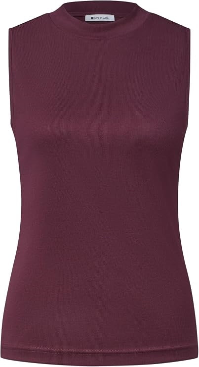 silk look rib turtle neck top – Rustic Rouge 
