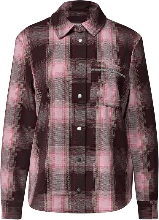 Y/D Check Overshirt w tape det
