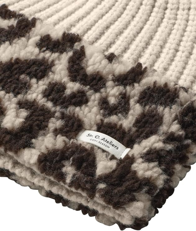 OP_Leo Teddy Knit Beanie
