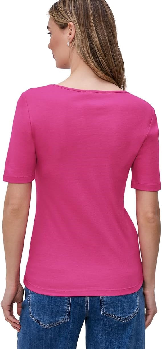Style heart neck Ada 1/2 sleev – Warm Blush 