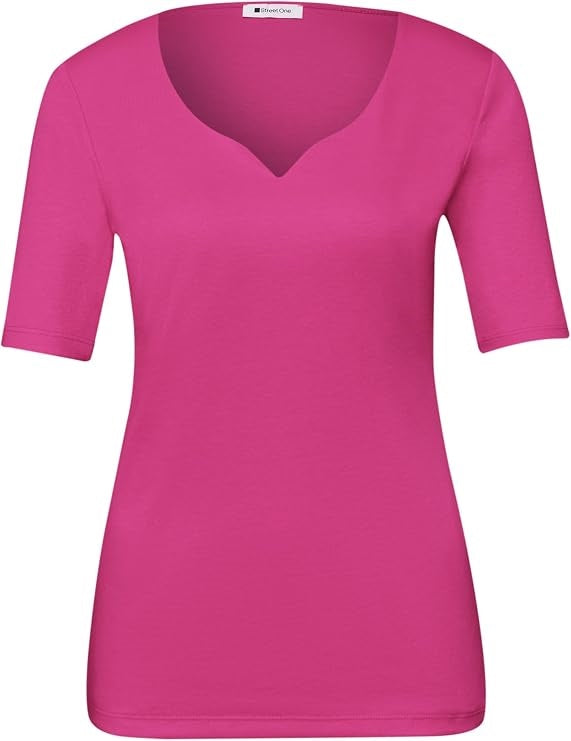 Style heart neck Ada 1/2 sleev – Warm Blush 