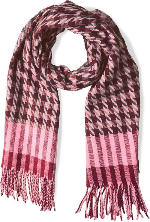 OP_ Multicolor Houndstooth – Vintage Red 