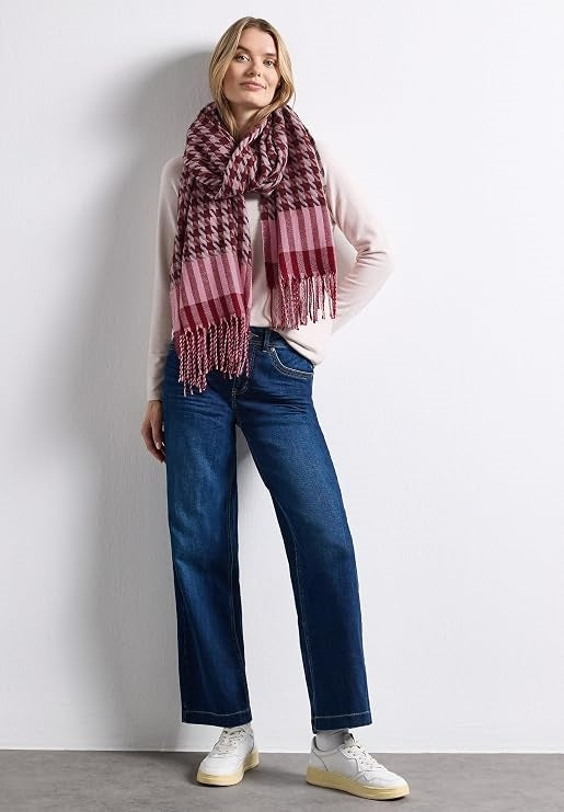 OP_ Multicolor Houndstooth – Vintage Red 