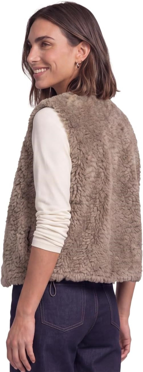 Short Fake Fur Vest