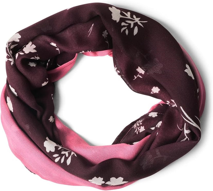 Printed Modal Loop – Rustic Rouge 