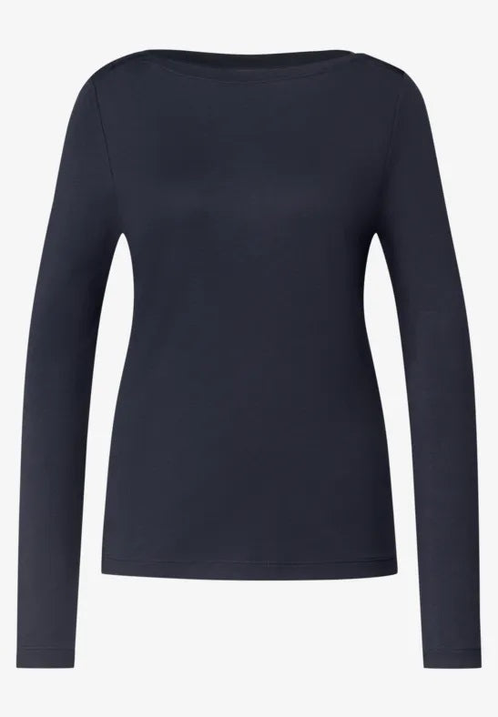 basic u-boat neck shirt – Allgemeines Produktbild 