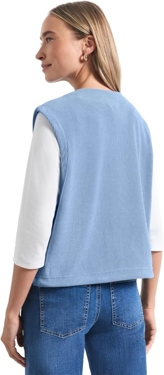 LTD QR cord look vest – Northem Blue 