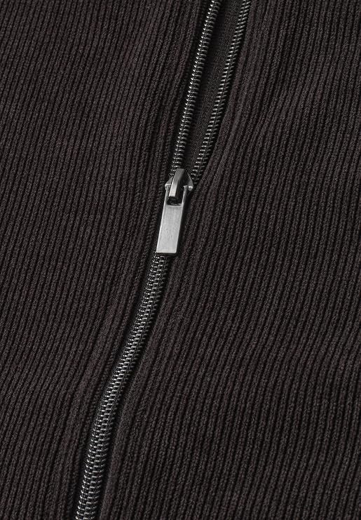 LTD QR cord look vest – Black Coffee 