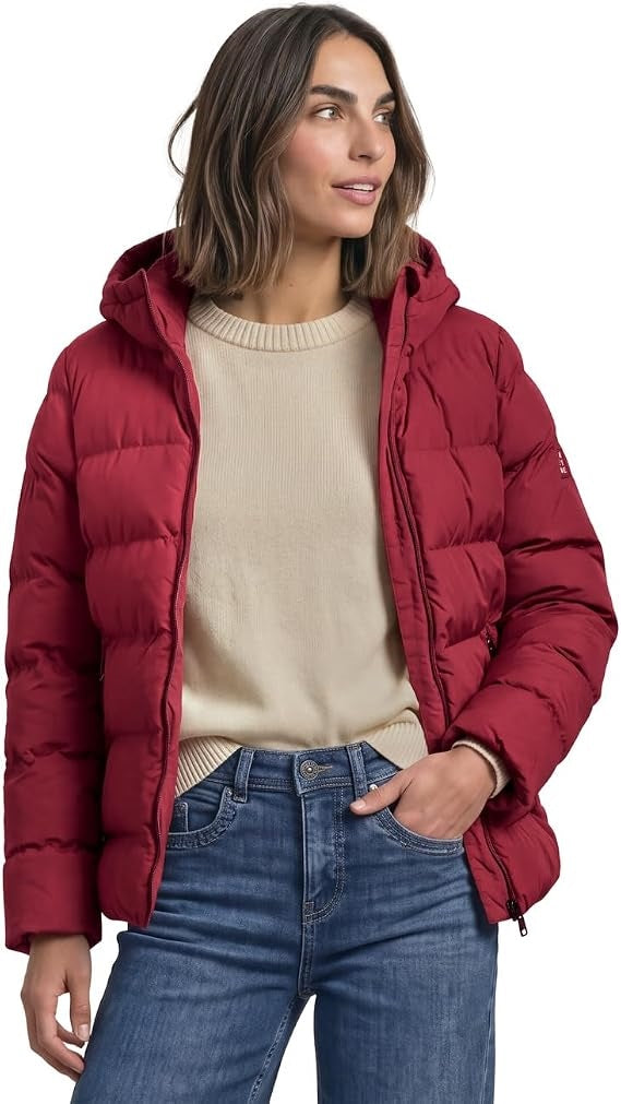 Short Padded Jkt w. Glued Quil
