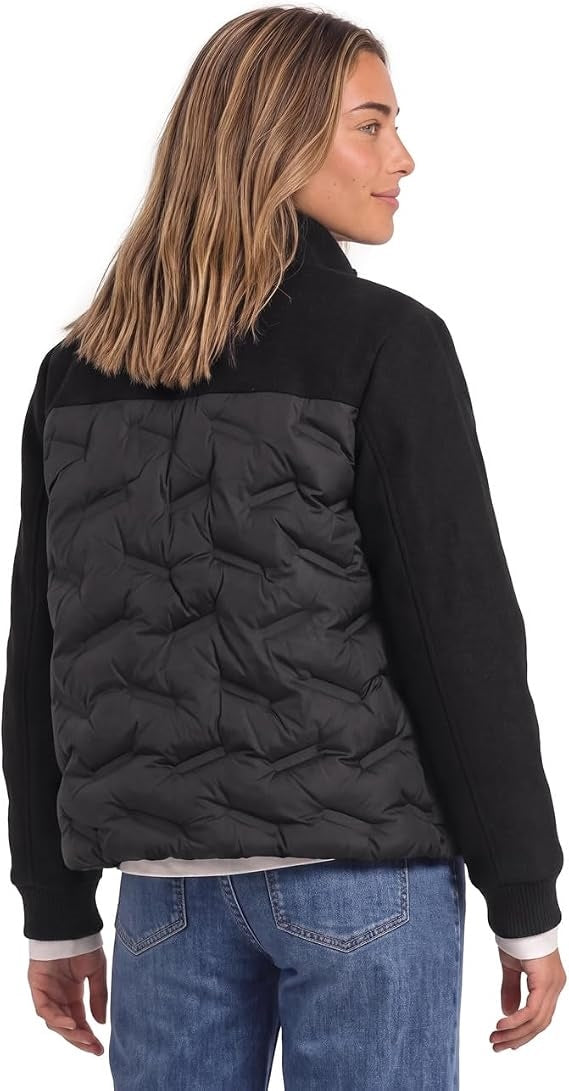 LTD QR Short Mat Mix Wool Jkt – Black 