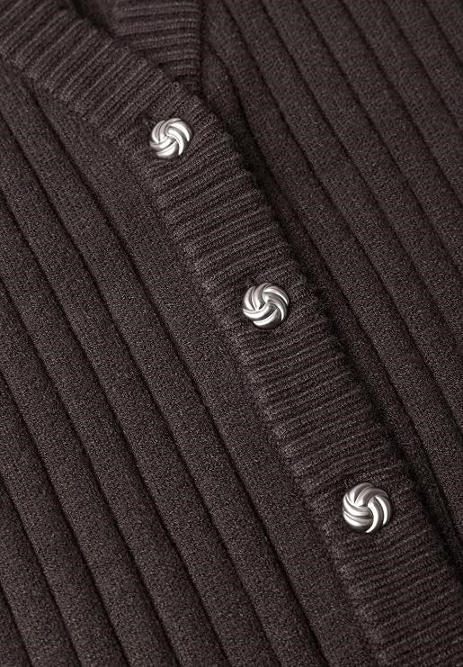cosy sleeveless cardigan