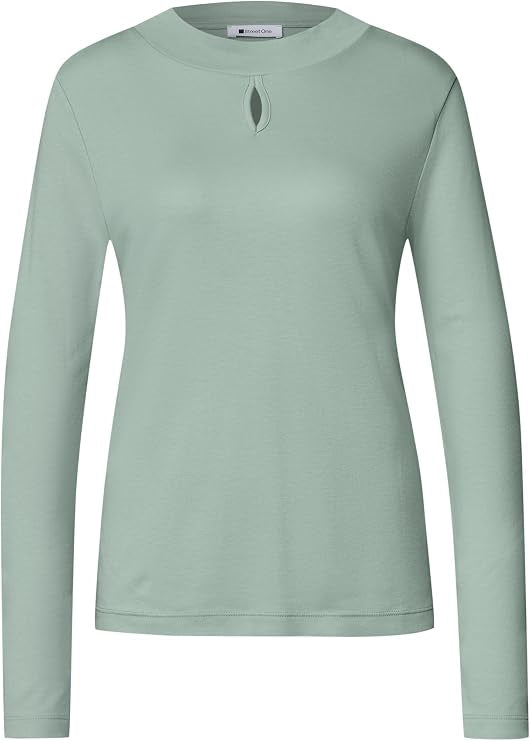 turtle neck shirt w.slit detai – Allgemeines Produktbild 